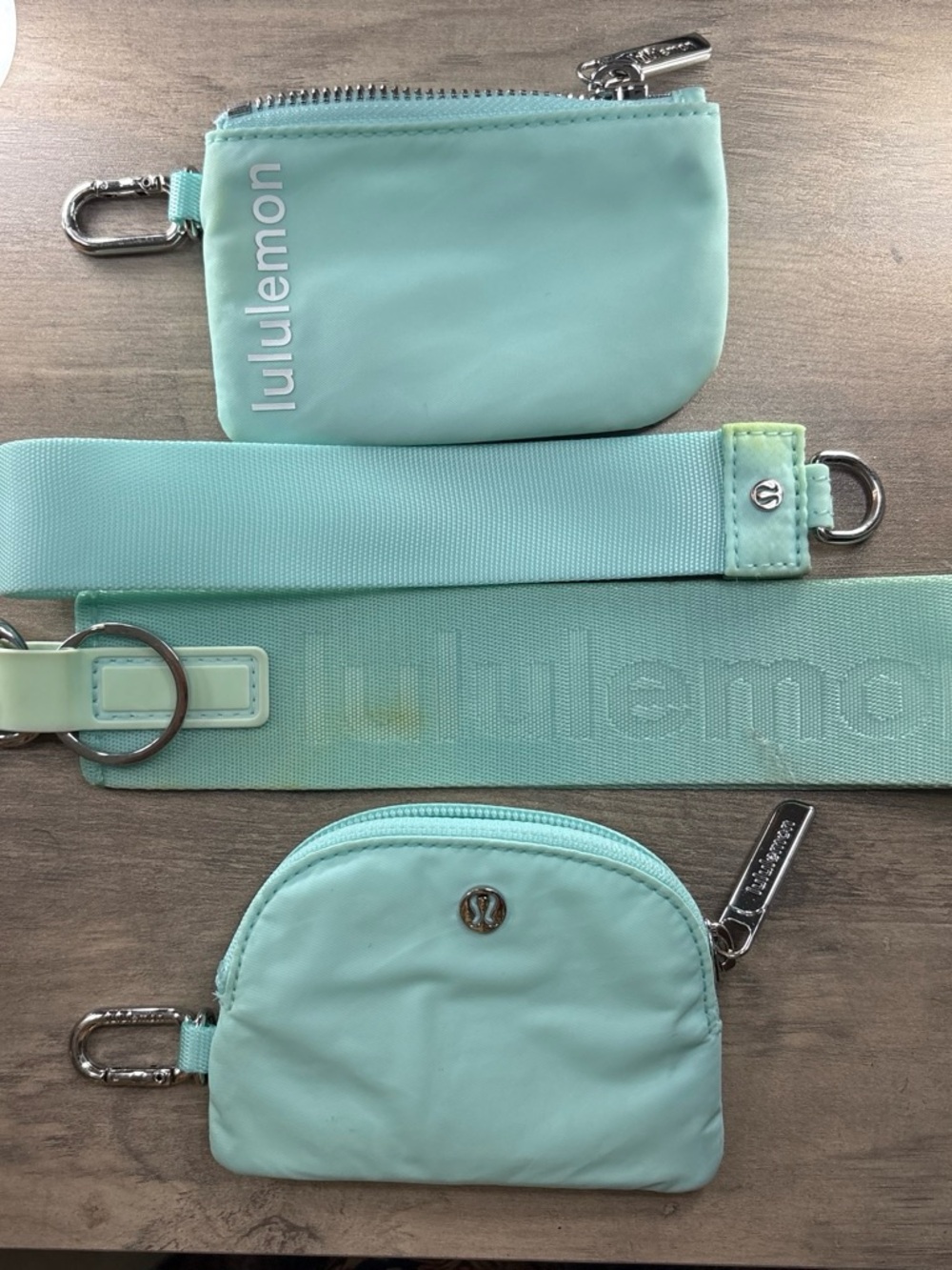 lululemon athletica Mint Green Strap and Accent